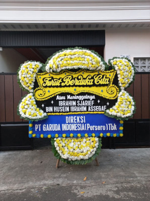 Papan Bunga Duka di Kance Diwe