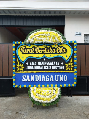 Papan Bunga Duka di Kance Diwe